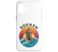 Boriken Puerto Rico Garita El Morro Fort Old San Juan Retro Case for iPhone 16 Plus