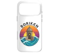 Boriken Puerto Rico Garita El Morro Fort Old San Juan Retro Case for iPhone 17 Pro Max