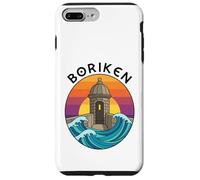 Boriken Puerto Rico Garita El Morro Fort Old San Juan Retro Case for iPhone 7 Plus/8 Plus