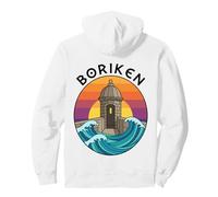 Boriken Puerto Rico Garita El Morro Fort Old San Juan Retro Pullover Hoodie