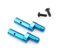 Borimend 2Pcs Metal Battery Plate Mount Fixing Bracket for TT-02 TT02 1/10 RC Car Upgrade Parts,2