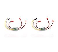 Borimend 2X Two-Way Bidirectional 5A ESC Brushed Speed Controller Dual Way ESC 2S-3S Lipo for RC Model Car Boat Tank Spare Parts