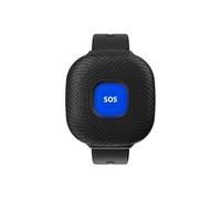Borimend SOS Emergency Panic Button Emergency Alert SOS Watch Home Burglar Alarm Falling Detector Black