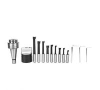 Boring Cutter Set Carbon Steel CNC Milling Tool Kit with NT30-F1-12-9PCS Storage Box