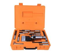 Boring Head Set High Hardness 40CR CNC Milling Tool Kits 75mm Horizontal Boring Machine (NT40-F1-18-12PCS)