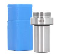 Boring Head Shank C32 1 1/2 18UNF Threaded Boring Tool Shank, High Carbon Steel with 0.005mm Accuracy, Quick Installation for Machining Inner Holes and End Faces