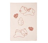 Boris and Jungo Baby Blanket 75 x 100 cm Beige