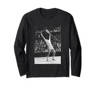 Boris Becker Winning Wimbledon Tennis Men's Final 1985 Long Sleeve T-Shirt