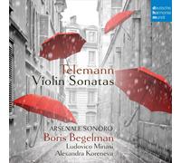 BORIS BEGELMAN - TELEMANN: VIOLIN SONATAS CD NEW