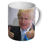 Boris Johnson Stupid Face Ceramic Coffee Mug/Cup