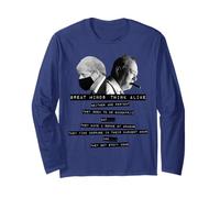 Boris Johnson Winston Churchill Great Minds Tribute 2021 Long Sleeve T-Shirt