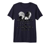 Boris Johnson Winston Churchill Great Minds Tribute 2021 Premium T-Shirt