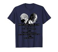 Boris Johnson Winston Churchill Great Minds Tribute 2021 T-Shirt