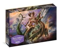 Workman Calendars Jigsaw Puzzle Boris Vallejo Fearless Rider - 1,000-Piece, 26 3/8" x 18 7/8"