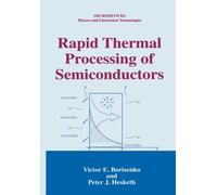 Borisenko - Rapid Thermal Processing of Semiconductors - New hardback - X555z