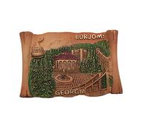 Borjomi Georgia 3D Refrigerator Magnet Tourist Souvenirs Resin Magnetic Stickers Fridge Magnet Home & Kitchen Decoration from China