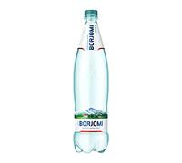Borjomi Sparkling Natural Mineral Water - Pack of 6 x 1L Plastic Bottle
