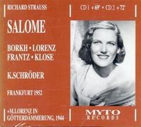 BORKH INGE (soprano) - Strauss richard