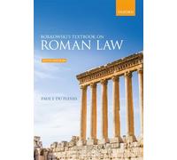 Borkowski – Borkowski's Textbook on Roman Law – Oxford University Press