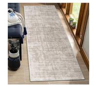 BORKOY Cream Runner Rug - 40x300cm Non Slip Kitchen Carpet & Hallway Floor Mat, Extra Long Washable Runner with Rubber Backing for Entryway, Laundry Room, Corridor, Indoor Anti-Skid Design