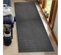 BORKOY Long Carpet Runners for Hallways Non Slip 50x60cm Washable gray Runner Rugs Kitchen Runner Absorbent Door Mats Hallway Hall Runners Narrow Rugs for Entrance Bedroom Hallways Living Room