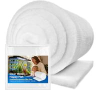 Borlech Aquarium Filter Floss Pad, Filter Media Accessories for Fish Tanks and Ponds, Ultra-Clear Water in No Time, 2.5 cm Thick (30 cm Wide, 200 cm Long)