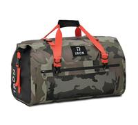 BORLENI Motorcycle Rear Bag Waterproof Luggage Roll Motorcycle Bag Saddle Bags Travel Bag Reflective for Hiking Cycling Travel Camping Outdoor Kayaking, Camouflage, 50L, Travel Bag