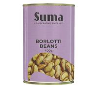 Suma Borlotti Beans 400 g (Pack of 12)