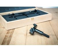 Bormax® Forstner Bit Set, 3-Pc In Wooden Box Ø 40, 50, 60 Mm, FAMAG 1622.530