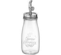 Bormioli Bottle 40 cl with oil cap, diameter of the capsule 56 mm, four seasons the genietti