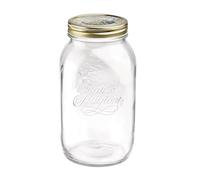Bormioli Jar with Lid, Transparent, 1.5 L