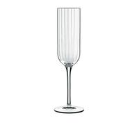 Bormioli Luigi Luigi Bormioli Bach Clear Geometric Crystal Dishwasher Safe Champagne Prosecco Flutes Pack Of 4
