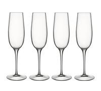 Crescendo' Crystal Glass Champagne Glasses Set 235ml - Pack of 5 Luigi Bormioli Clear One Size