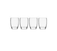 Bormioli Luigi Luigi Bormioli Michelangelo Masterpiece Clear Round Crystal Dishwasher Safe Glasses Set 345Ml Pack Of 4