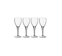 Bormioli Luigi Luigi Bormioli Michelangelo Masterpiece Clear Round Crystal Dishwasher Safe Wine Glasses Set 235Ml Pack Of 4