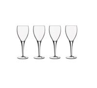 Bormioli Luigi Luigi Bormioli Michelangelo Masterpiece Clear Round Crystal Dishwasher Safe Wine Glasses Set Large 340Ml Pack Of 4