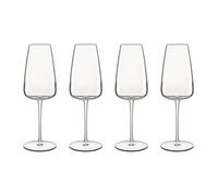 Talismano Prosecco Glasses - Dishwasher Safe, 400 ml - Pack of 4 Luigi Bormioli Clear One Size