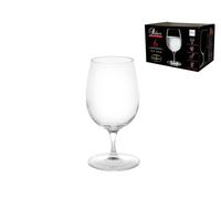 Bormioli Pack Of 6 Glass Water Goblets