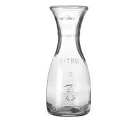 Bormioli Rocco 1 Litre Clear Glass Drinks Carafe