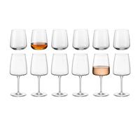 Bormioli Rocco 12pc Nexo Glassware Set in Clear Bormioli Rocco Clear