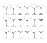Bormioli Rocco 18 Piece Bartender Cocktail Glassware Set - 0cm - Clear Bormioli Rocco Clear
