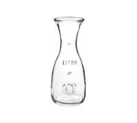 Bormioli Rocco 184179MU3321990 Misura Wine Carafe, Transparent, 1,000 ml, Glass, 34 Fluid_Ounces