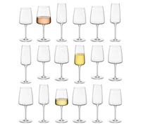 Bormioli Rocco 18Pc Nexo Glass Stemware Set