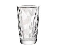 Bormioli Rocco 350240 Diamond Trasparente Tumbler, Pack of 6, Transparent