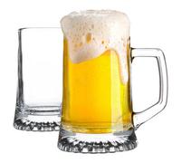 Bormioli Rocco 500Ml 2Pcs Drinking Glass Stein Tankard Glasses Ale Mug