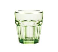 Bormioli Rocco 5183314 Rockbar Rocks Tumblers Glass Glasses Cups, 27 cl, Green