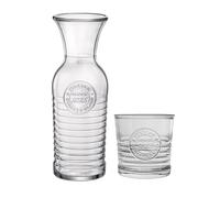 Bormioli Rocco 7 Piece Officina 1825 Carafe & Glasses Set in Clear Bormioli Rocco Clear