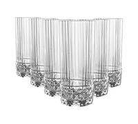 Bormioli Rocco America '20S Highball Glasses - 400Ml - Clear - Pack Of 6