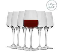 Bormioli Rocco Aurum Red Wine Glasses - 520ml - Pack of 12 in Clear Bormioli Rocco Clear