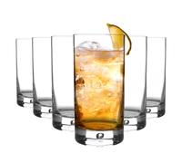 Bormioli Rocco Barglass Highball Glasses - 375ml - Pack of 6 in Clear Bormioli Rocco Clear